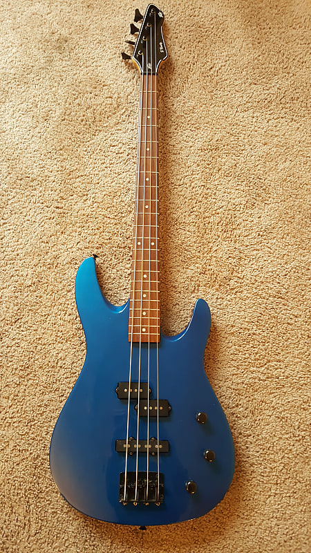 Peavey USA B90 B-ninety Bass - Blue - Non Working Bridge | Reverb