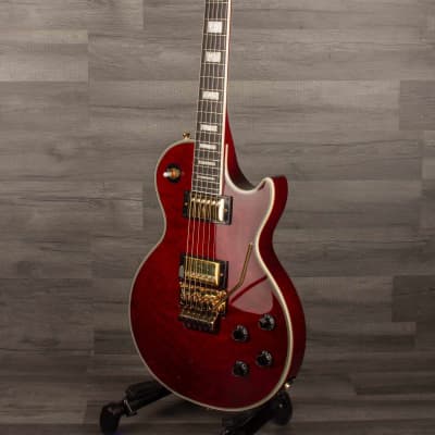 Epiphone Alex Lifeson Les Paul Custom Axcess Quilt - Ruby (Incl. Hard Case) image 4