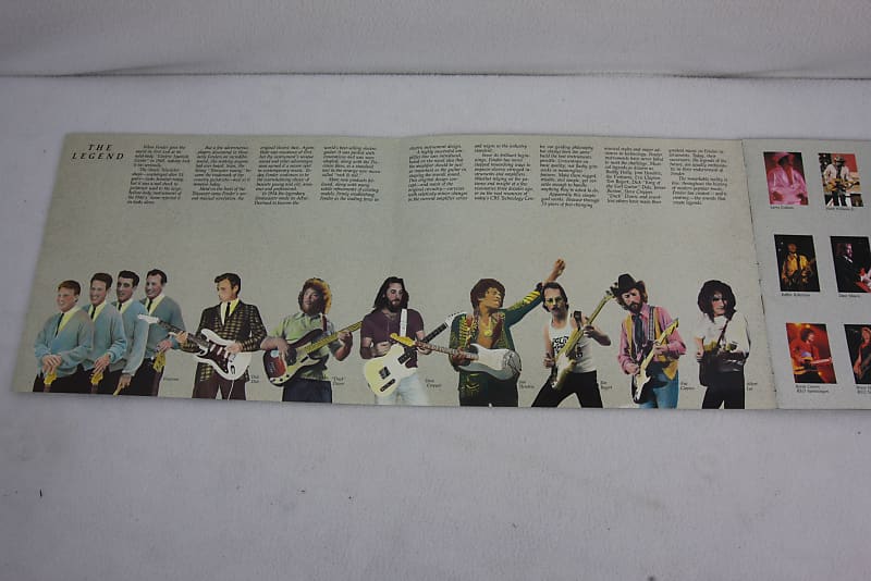 Fender 1982 catalog 