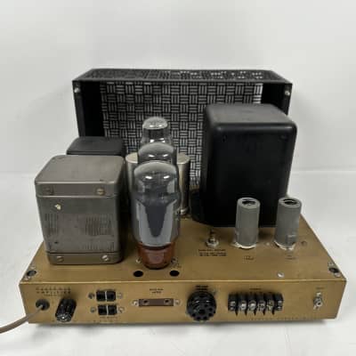 Vintage Heathkit W-5M Mono Tube Amplifier Amp (Serviced, w/ Genalex Tubes) for sale