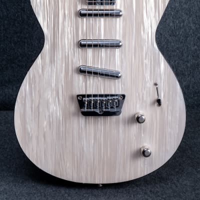 XXL Guitars "Axxis" White Oyster Pearl (Danelectro) image 1
