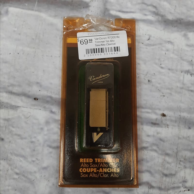 VanDoren RT200 Reed Trimmer for Alto Sax/Alto Reverb