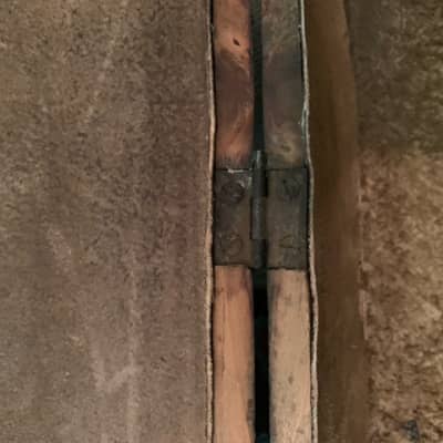 Vintage 1800's Martin (?) Stauffer (?) Wooden Guitar Case - Antique Hard Case image 6