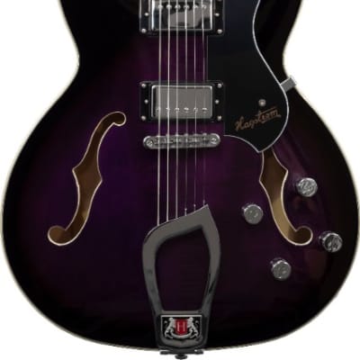 Hagstrom Viking Deluxe Custom - Limited Edition Purple Burst image 4
