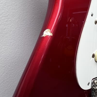 1998 Fender Stratocaster ST-54DEX '54 Reissue- MIJ - Candy Apple Red image 7