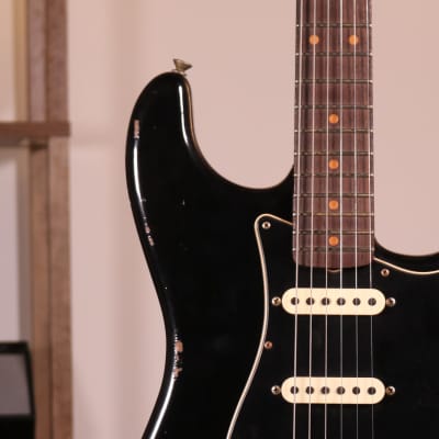 Fender Custom Shop LTD Relic Stratocaster Dual-Mag - Rosewood Fingerboard, Aged Black image 4