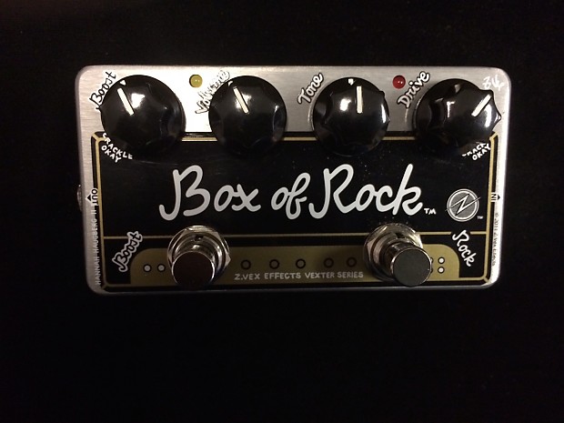 ZVex Box of Rock Hand Painted Overdrive Pedal | Reverb ZVex Box of Rock Hand Painted Overdrive Pedal | Reverb