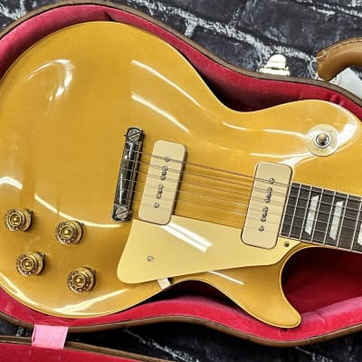Gibson Les Paul Reissue 1954 P-90 VOS Dbl Gold New Unplayed Auth Dlr 8lb 8oz #074 image 6