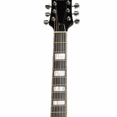 Alden AD-KESS Guitar P90s Hollow Body Violin Sunburst Electric Guitar New image 3