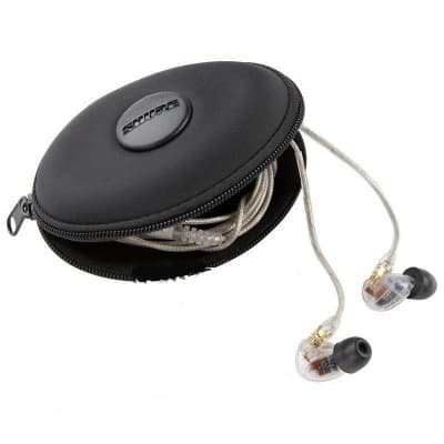 Shure SE425-CL Balanced Sound Isolating Earphones (Clear) (New) U.S Authorized Dealer SE image 7