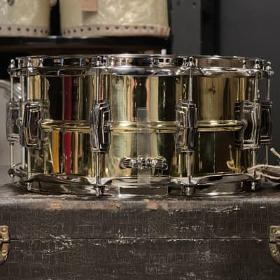 NEW Ludwig 6.5x14 Super Brass Snare Drum with Imperial Lugs image 3