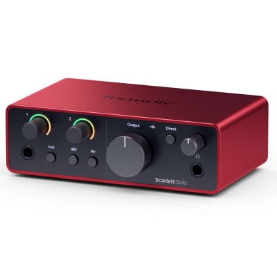 Focusrite Scarlett Solo V4 USB Audio Interface image 3