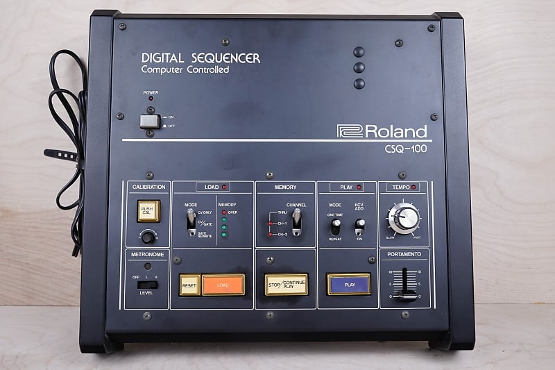 ★希少【動作品】Roland DIGITAL SEQUENCER CSQ-100 MATRIXSYNTH: ROLAND CSQ-100 CV Sequencer