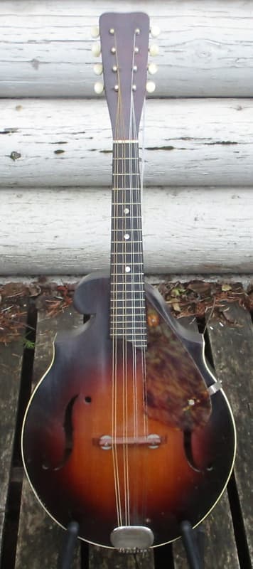 Regal reverse-scroll mandolin, 1940s | Reverb