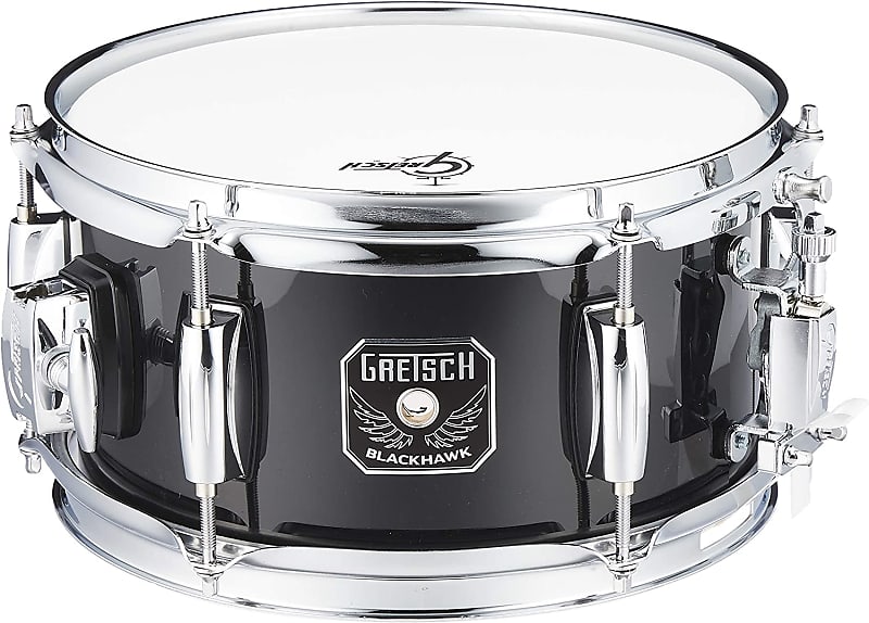 Snare Drum 10" Gretsch Mighty Mini, Black BH-5510-BK image 1