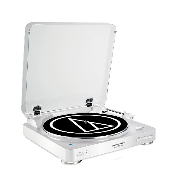 Audio-Technica AT-LP60WH-BT Bluetooth Turntable image 1