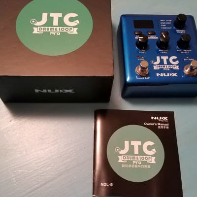 NuX JTC Drum & Loop Pro with box and manual image 2