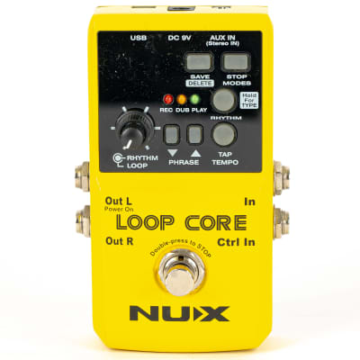 Nux Loop Core Guitar Effect Pedal Looper 6 Hours Recording Time image 1