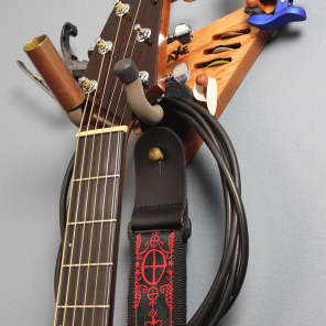 Wall-Axe Soloist: Guitar & Accessory Hanger  (Oak) image 4