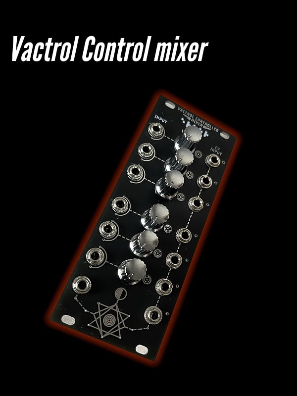 Error instruments Vactrol mixer 2022 Black zilver image 1
