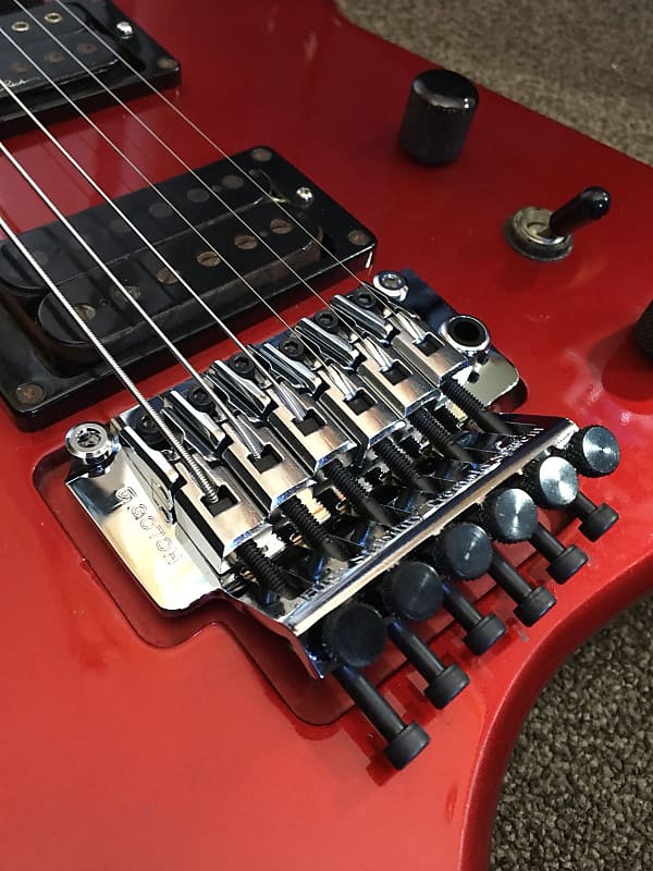 B.C. Rich Ironbird NJ series 1987 Metallic Red | Reverb