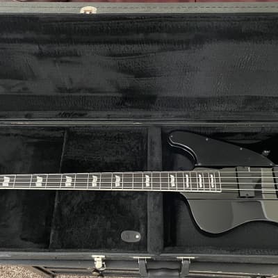 ESP LTD 1004 Deluxe Bass EMGs Black RH 4 String With Hard Case for sale