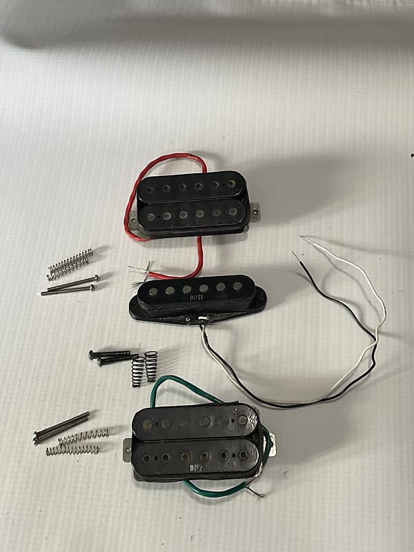 1995 Ibanez RG Series Guitar INF1 INFS1 INF2 Humbucker Single Coil Pickup Set image 1
