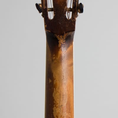 National  Triolian Resophonic Guitar (1931), ser. #1691W, black hard shell case. image 6