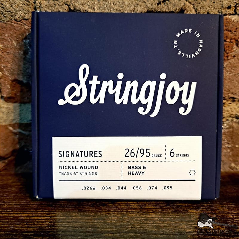 Stringjoy Signatures 26 95 Bass VI Balanced Heavy Reverb UK