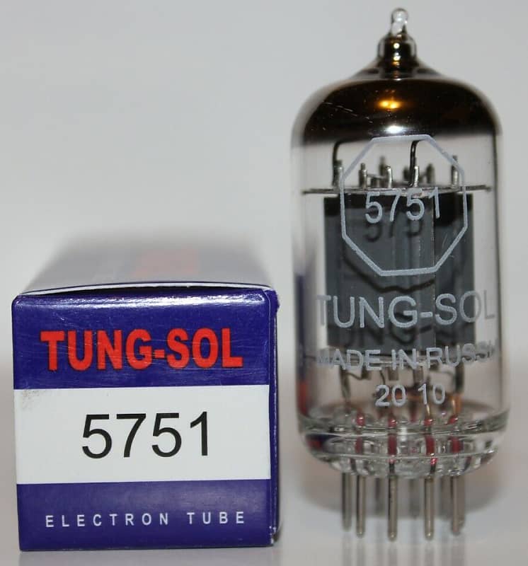 1 X Tung Sol 5751 pre-amp tube, Brand New in Box ! | Reverb