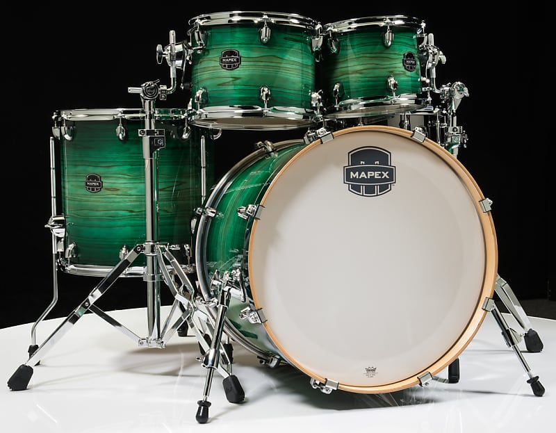 Mapex Armory Series 5pc Rock Shell Pack Emerald Burst image 1