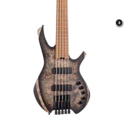Cort SPACE5SDB Artisan Series Space 5 Bass Guitar (5 String). Star Dust Black for sale