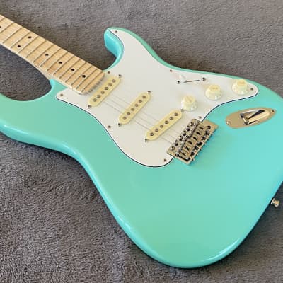 2024 Del Mar Lutherie Surfcaster Strat Surf Green - Made in USA image 3