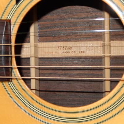 MADE IN JAPAN 1978 - TAKAMINE TW30 - SIMPLY  TERRIFIC - MARTIN D28 STYLE - ACOUSTIC GUITAR image 5