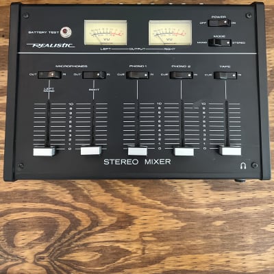 Vintage Realistic 32-1100A Stereo Mixer | Reverb