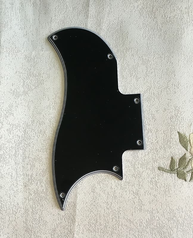 For 5 Ply Gibson SG Special 2018 OD mini humbuckers Guitar Pickguard,Black image 1