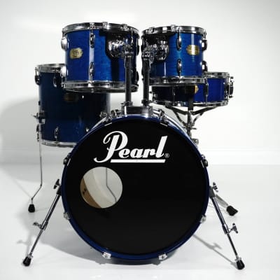 Pearl Export in Blue with Snare 20,10,12,14,14 image 1