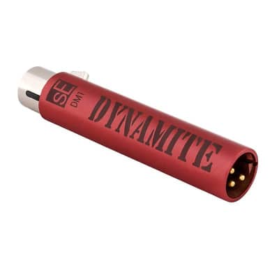 sE Electronics DM-1 Dynamite Active In-Line Preamp Bundle with XLR Cable image 2