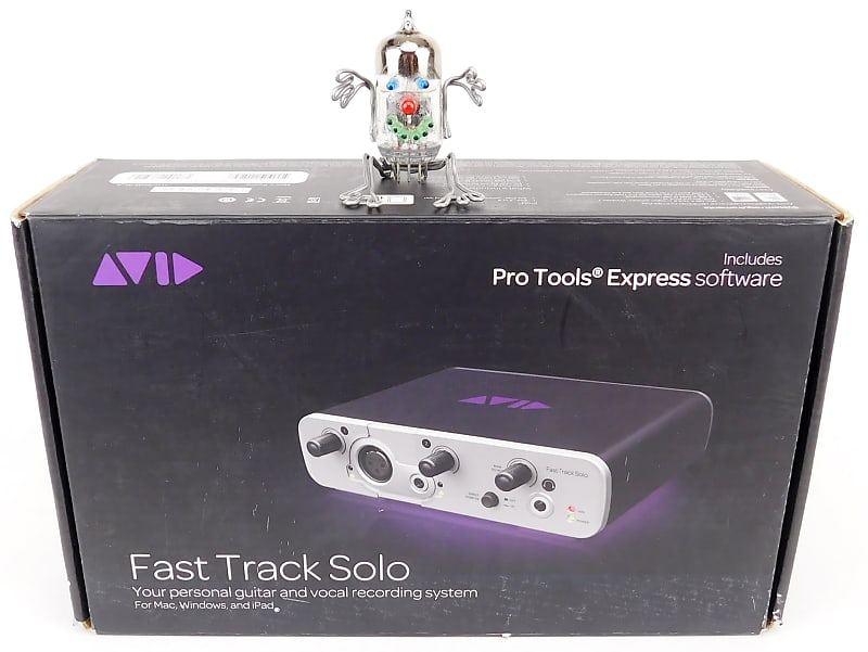 AVID Fast Track Solo オーディオインターフェイス Amazon.co.jp: AVID Fast Track Solo オーディオ