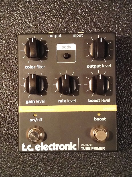 ギター tcelectronic VINTAGE TUBE PRIMER TC Electronic Vintage Tube Primer Overdrive Booster Guitar