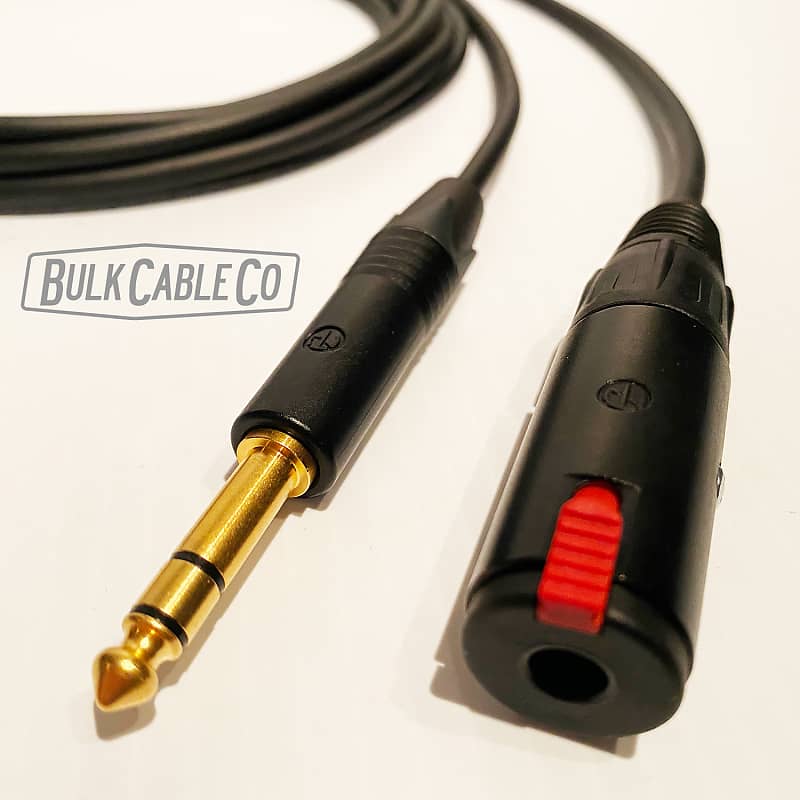 50 FT Mogami 2552 Headphone Extension Cable Neutrik Reverb