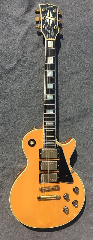 Gibson Les Paul Custom 3 Pickups 1976 Natural image 1