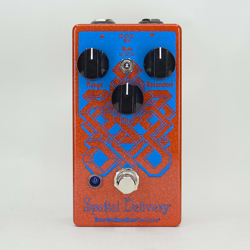 EarthQuaker Devices Spatial Delivery Sample & Hold/Envelope Filter V2 Custom Red Sparkle image 1