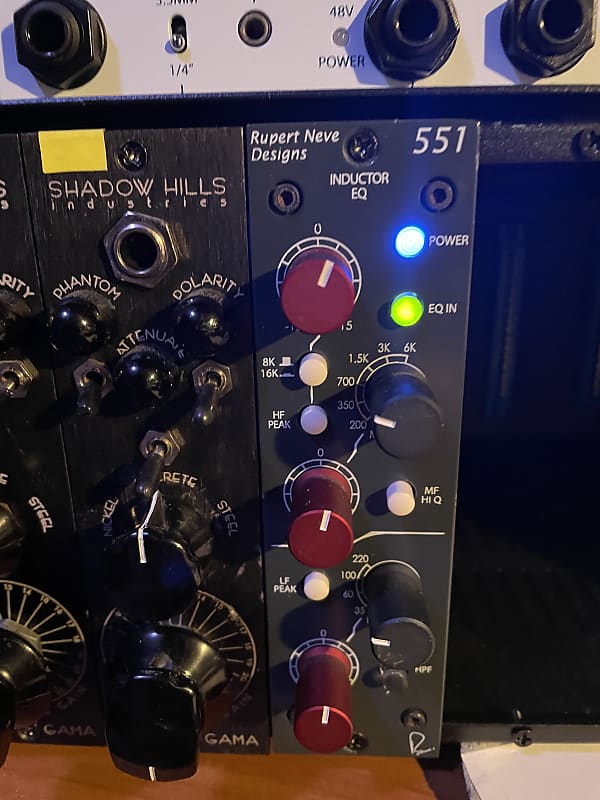 Rupert Neve Designs 551 551 500 series inductor eq module | Reverb