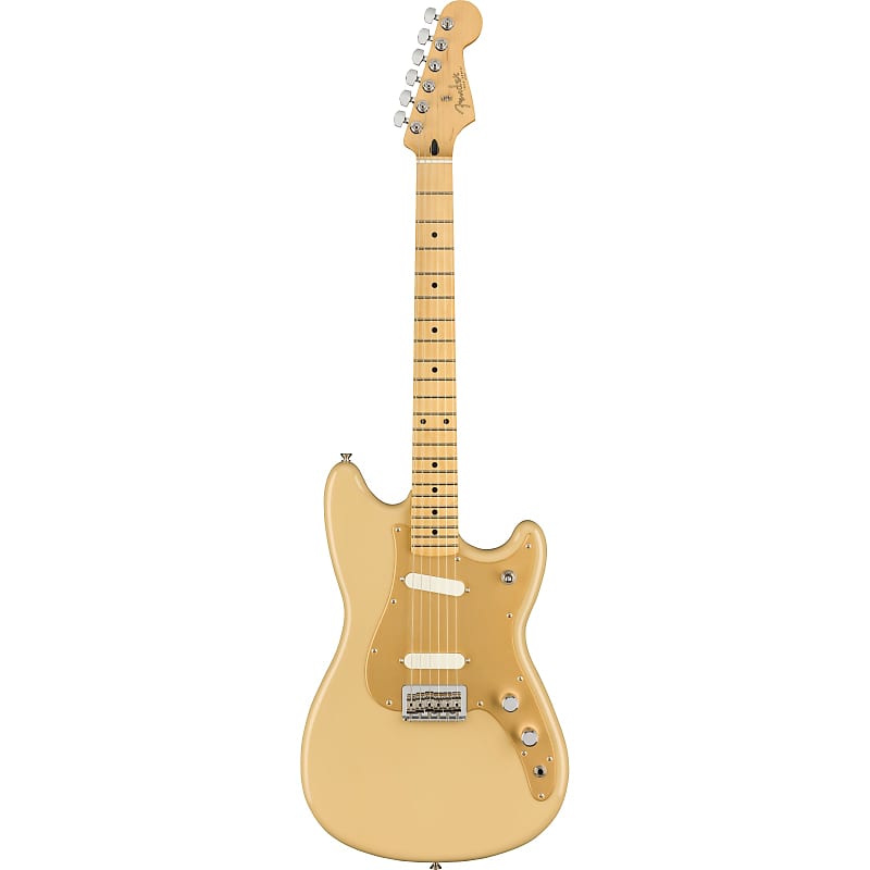 Fender Player Duo Sonic - Maple Fingerboard, Desert Sand | Reverb