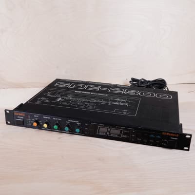 Roland SDE-2500 MIDI Digital Delay 100V Made in Japan image 2