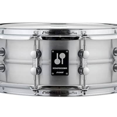 Sonor Kompressor Series 14" x 5.75" Aluminum Snare Drum image 1