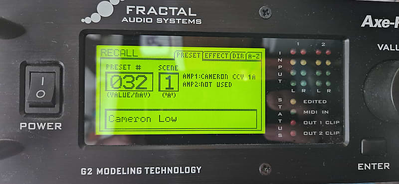 Fractal Audio Axe-FX II 2011 - 2012 - Black image 1