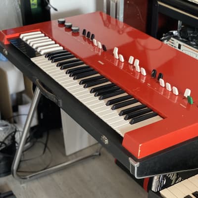 Yamaha YC-20 vintage organ in RED incl pedal, orignial stand