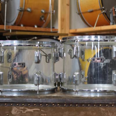 1970's Pearl Crystal Beat in Clear Acrylic 14x22 16x16 10x14 9x13 image 10